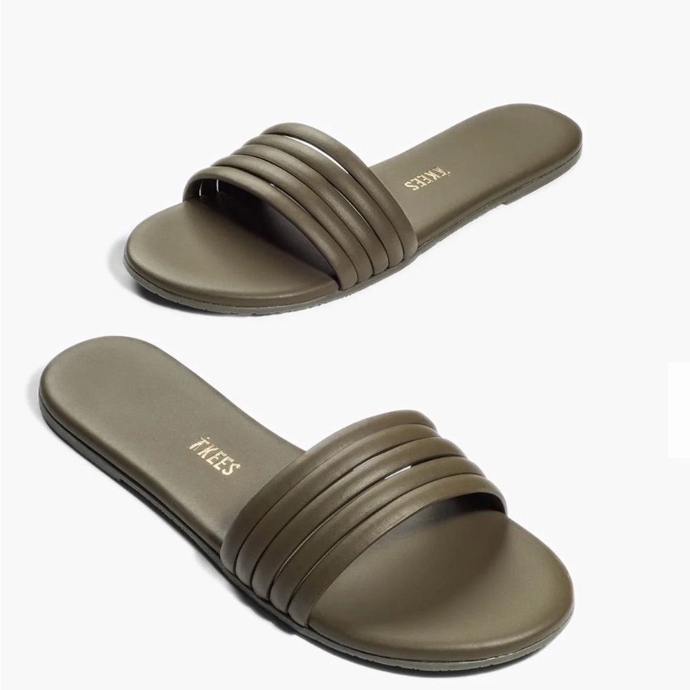 TKEES Women's Sandals in Olive Green